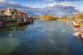 Thames River in Windsor Royalty Free Stock Photo