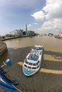 The Thames and the Shard from Tower Bridge Royalty Free Stock Photo