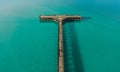 Than Mayom Bridge, Sunken and drowning boats in koh Chang, Trat, Thailand