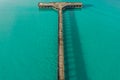 Than Mayom Bridge, Sunken and drowning boats in koh Chang, Trat, Thailand