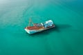 Than Mayom Bridge, Sunken and drowning boats in koh Chang, Trat, Thailand