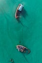 Than Mayom Bridge, Sunken and drowning boats in koh Chang, Trat, Thailand