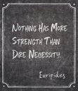 Than necessity Euripides