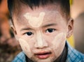 Thanaka Child, Myanmar