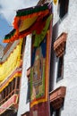 A Thangka or Tibetan Buddhist painting of Lord Padmashambhava,the founder of Buddhism in Ladakh