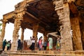 Thanjavur, India - December 11th 2022: Thanjavur Big Temple. Brihadeeswara Temple, Thanjavur, Tamilnadu , India. Load Shiva Temple