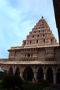 Bell tower in the thanjavur maratha palace Royalty Free Stock Photo