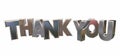 Thank You Appreciation Recognition Word Letters