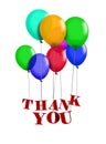 Thank You balloon Royalty Free Stock Photo