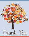 Thank You Card Royalty Free Stock Photo