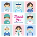 Thank you Covid-19 Frontline doctors, nurses & helathcare workers