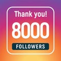 Thank you 8000 followers congratulation subscribe. 8k like follow anniversary