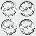 Thank you 50000 followers insignia stamp isolated.