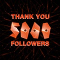 Thank you 10000 followers, thanks banner. Follower congratulation card with polygonal numbers and neural network background for