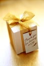 Thank you gift Royalty Free Stock Photo