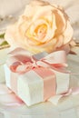 Thank you gift at wedding reception Royalty Free Stock Photo