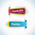 Thank you - grateful labels