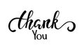 Thank you and Happy Thanksgiving Hand drawn calligraphy and brush pen lettering