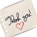 Thank you heart letters words text