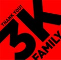 Thank you 3K family. 3k followers thanks