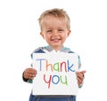 Thank you sign Royalty Free Stock Photo