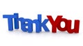 Thank you sign Royalty Free Stock Photo