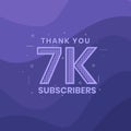 Thank you 7000 subscribers, 7k subscribers celebration