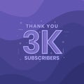 Thank you 3000 subscribers 3k subscribers celebration