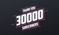 Thank you 30000 subscribers 30k subscribers celebration