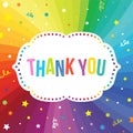 Thank you. Text template on the rainbow swirl.