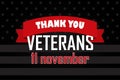 Thank you veterans. November 11th U.S.A veterans day background