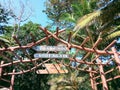 Thank you visit again symbols at Havelock Island beach