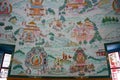 Thanka Art in German Monastery, Lumbini Royalty Free Stock Photo