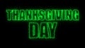 Thanks giving day text, 3d rendering backdrop, computer generating, can be used for holidays festive design