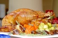 roasted turkey Royalty Free Stock Photo
