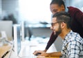 Thanks for the help. university students preparing for exams in the campus library. Royalty Free Stock Photo