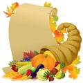 Thanksgiving banner Royalty Free Stock Photo