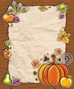 Thanksgiving card 3 Royalty Free Stock Photo