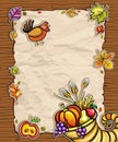 Thanksgiving card 4 Royalty Free Stock Photo