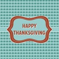 Thanksgiving card