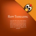 Thanksgiving card vector design with traditional