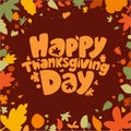 Thanksgiving Day. Royalty Free Stock Photo