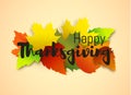 Thanksgiving day banner