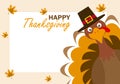 Thanksgiving day card Royalty Free Stock Photo