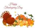 Thanksgiving Day Greeting Card Royalty Free Stock Photo
