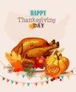 Thanksgiving day. Royalty Free Stock Photo