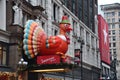 Thanksgiving decor at Macy`s flagship store at Herald Square in New York
