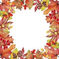 Thanksgiving Frame Arrangement. Autumn Fall Design.