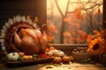 Thanksgiving gratitude concept with a thankyou