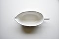 white ceramic bowl gravy boat Royalty Free Stock Photo